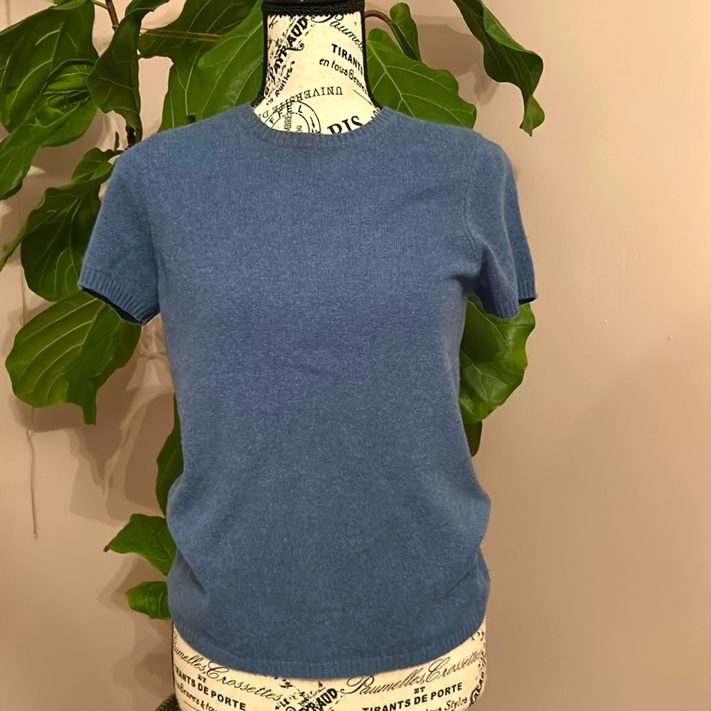 JCrew cashmere tee